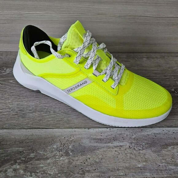 Cole Haan Other - Cole Haan Zerogrand Neon Yellow Mens Winner Tennis Sneaker Size 10 Shoe C34012